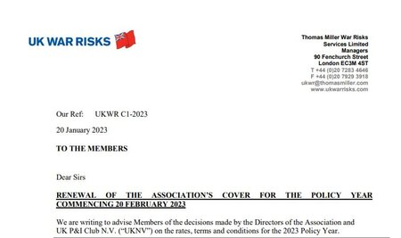 C1 2023 - Rates and Terms for the 2023 Policy Year