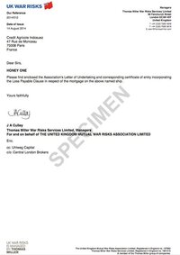 Letter of undertaking cover letter