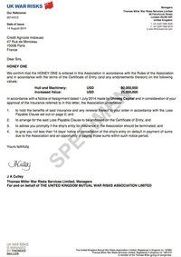 Letter of undertaking