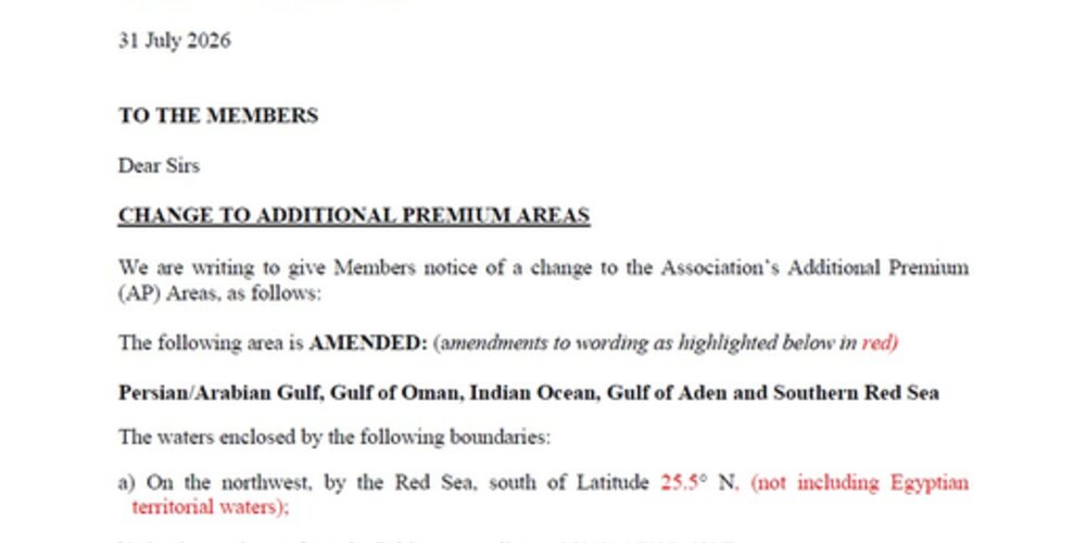 C3 2026 - AP Area Changes - Red Sea