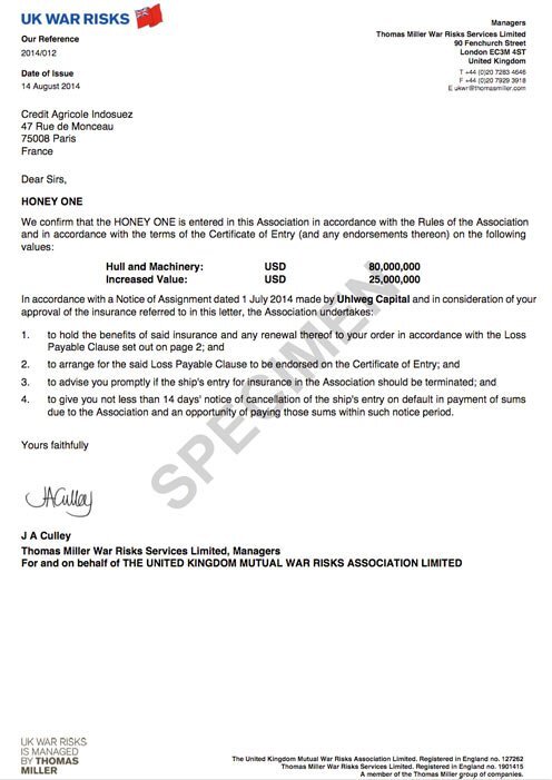 Legal Undertaking Template