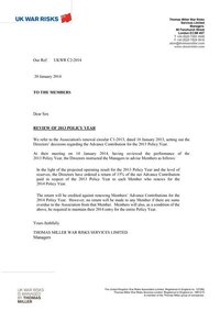 C2 2014 - Review of the 2013 Policy Year