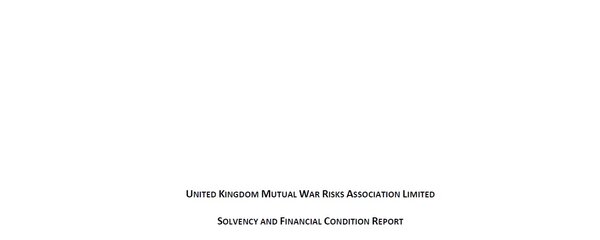 Solvency and Financial Condition Report ("SFCR")